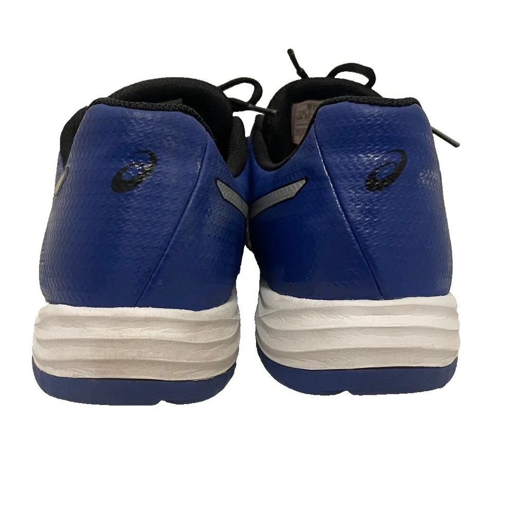 ASICS Gel-Tactic Indoor  Blue Black White Shoes Men's 9.5 Running Jogging‎